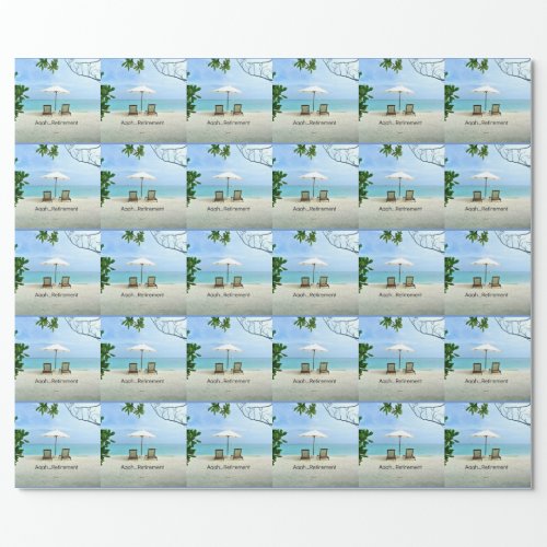 AaahRetirement popular design Wrapping Paper