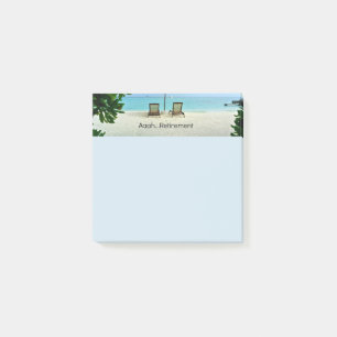 Aaah...Retirement Post-it Notes