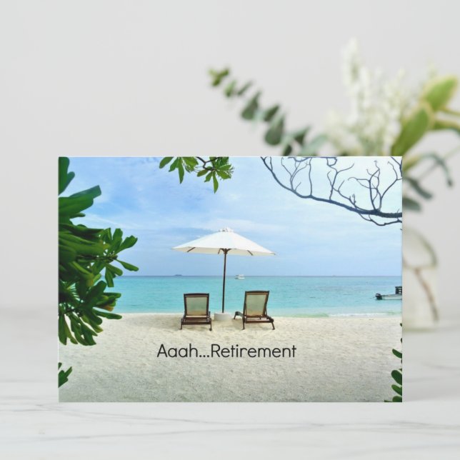 Aaah...retirement template (Standing Front)