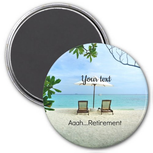 Aaahretirement TEMPLATE Magnet