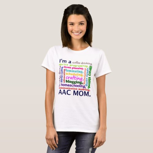 AAC Homeschooling Mom T_shirt
