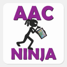 AAC Ninja Stickers