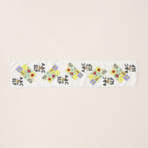 AAC SLP I love it when we speak AAC Scarf