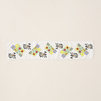 AAC SLP I love it when we speak AAC Scarf
