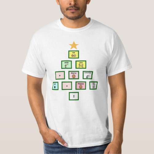 AAC We Wish You a Merry Christmas T_shirt