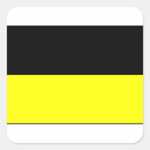 Aachen, Germany Flag Square Sticker