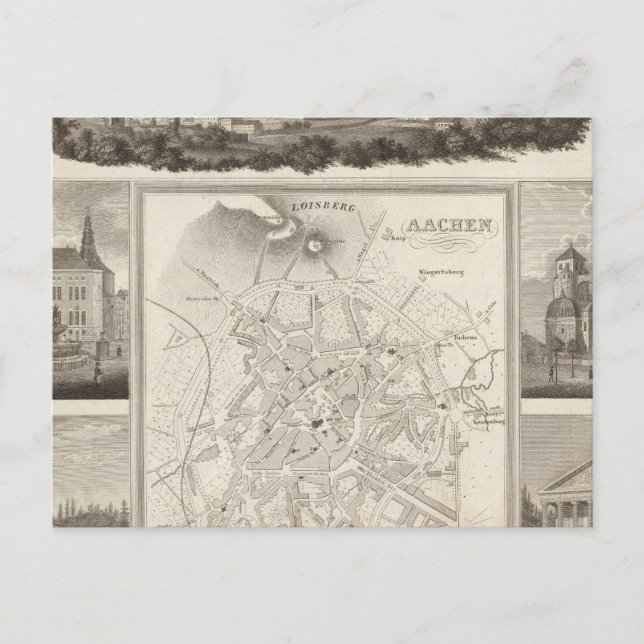 Aachen, Germany Postcard (Front)