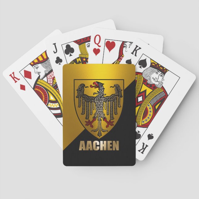 Aachen                                             poker cards (Back)