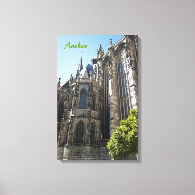Aachen Wrapped Canvas Print (Front)