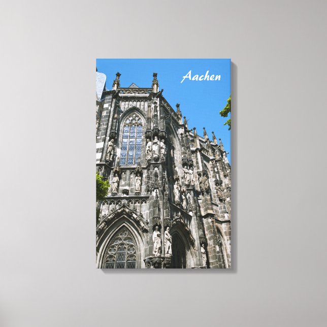 Aachen Wrapped Canvas Print (Front)