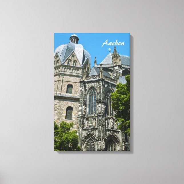 Aachen Wrapped Canvas Print (Front)