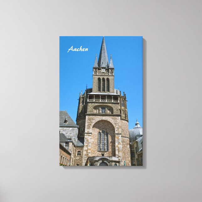 Aachen Wrapped Canvas Print (Front)