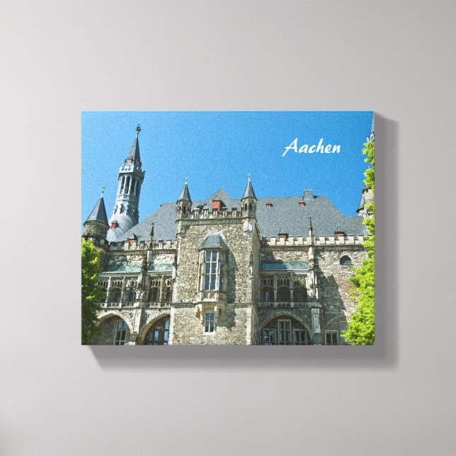 Aachen Wrapped Canvas Print (Front)