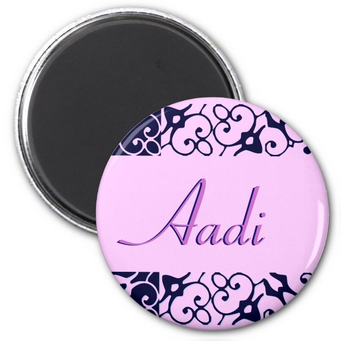 Aadi Designer Name Magnet