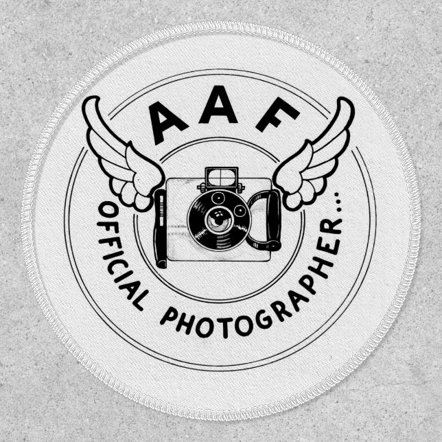 AAF Official Photographer Patch (Front)