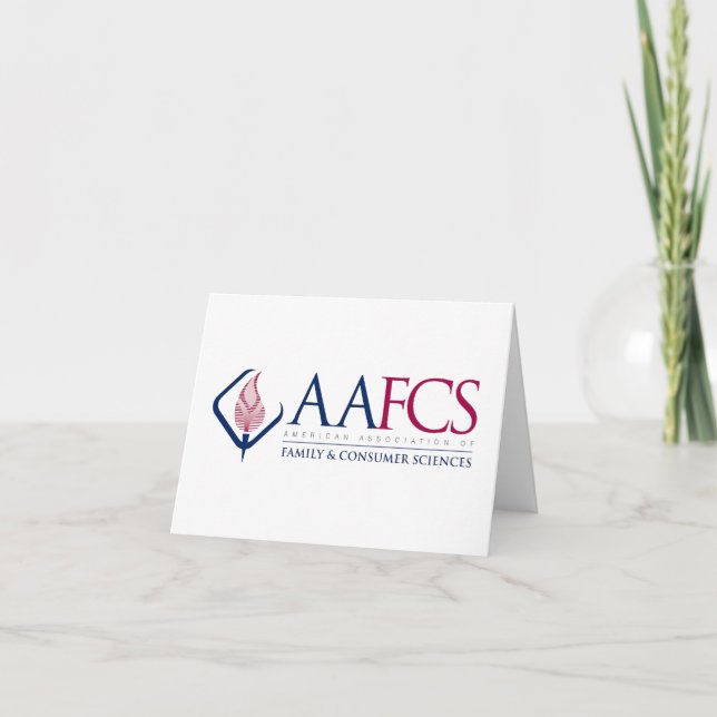 AAFCS Note Cards (Front)