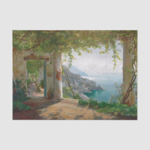Aagaard Loggia Amalfi Italy Painting Tissue Paper