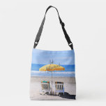 Aah...retirement, A Day At The Beach Crossbody Bag at Zazzle