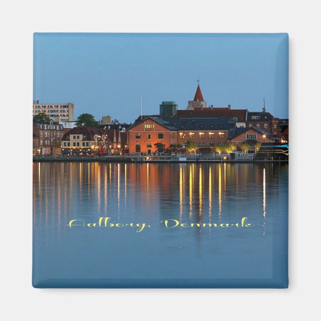 Aalborg, Denmark scenic photograph, Magnet (Front)