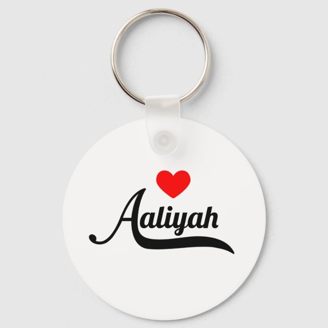 Aaliyah Keychain (Front)