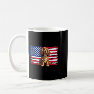 Aamerican Flag Er Spaniel Dog Animal 4th Of July Coffee Mug