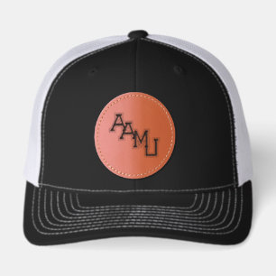 AAMU LEATHER PATCH HAT