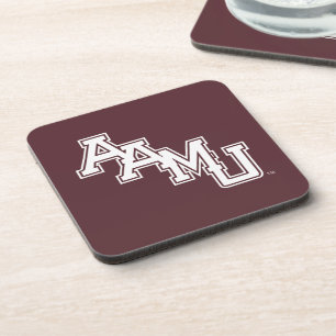 AAMU Wordmark Beverage Coaster