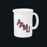 AAMU Wordmark Beverage Pitcher<br><div class="desc">Check out these Alabama A&M designs! Show off your AAMU pride with these new University products. These make the perfect gifts for the A&M student,  alumni,  family,  friend or fan in your life. All of these Zazzle products are customizable with your name,  class year,  or club. Go bulldogs!</div>