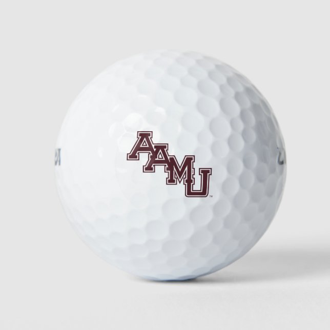 AAMU Wordmark Golf Balls (Front)