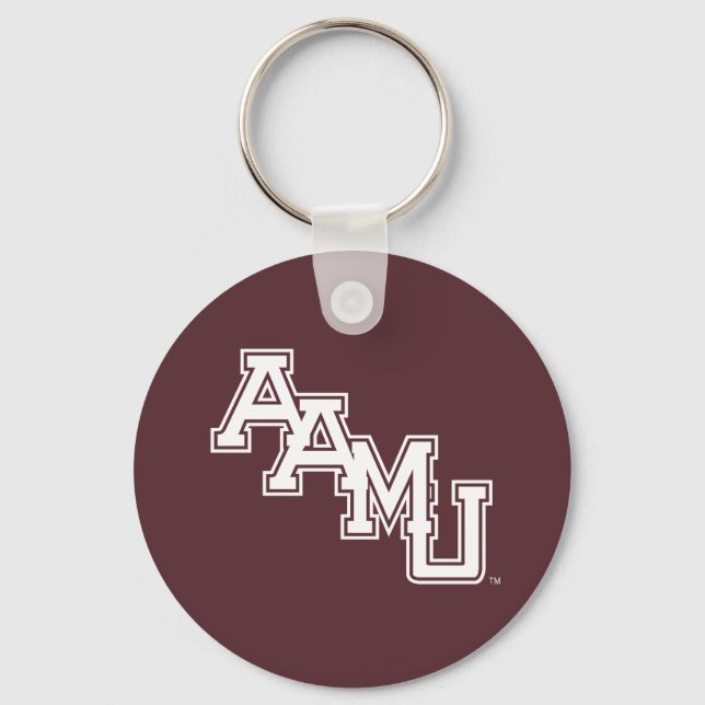 AAMU Wordmark Keychain (Front)