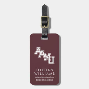 AAMU Wordmark Luggage Tag