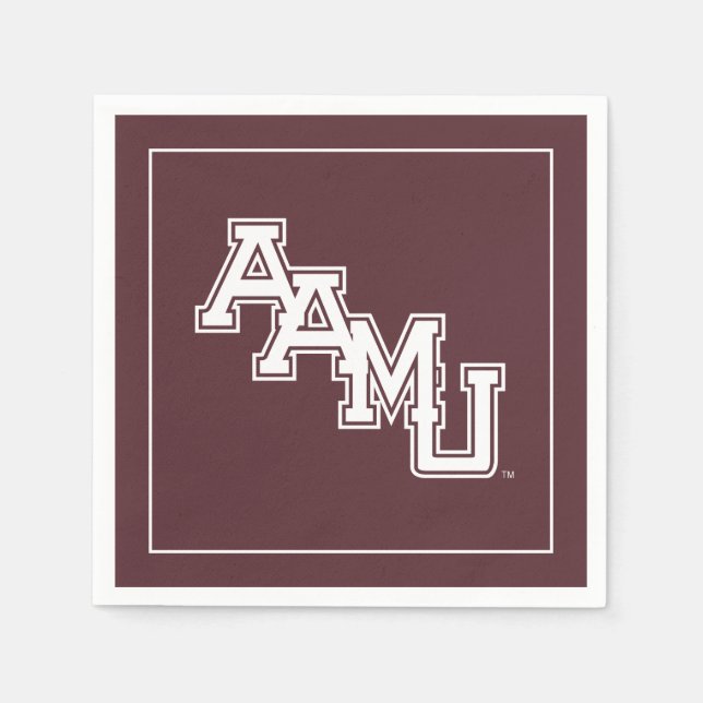 AAMU Wordmark Napkins (Front)
