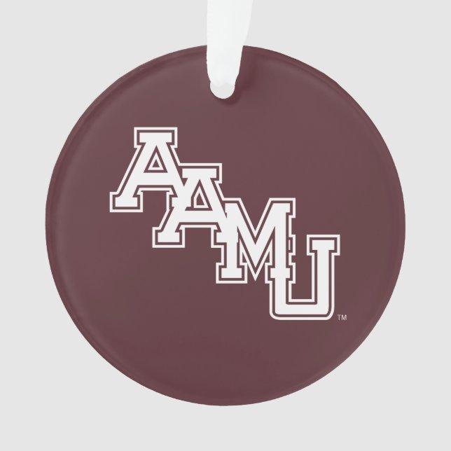 AAMU Wordmark Ornament (Front)