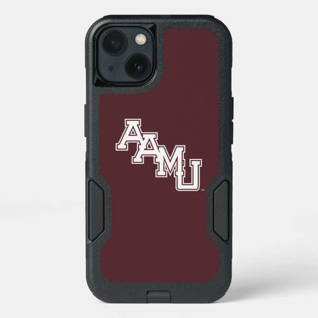 AAMU Wordmark Otterbox iPhone Case (Back)