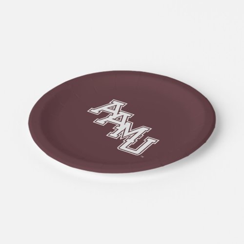 AAMU Wordmark Paper Plates