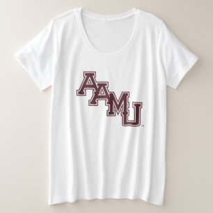 AAMU Wordmark Plus Size T-Shirt