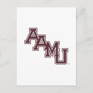 AAMU Wordmark Postcard