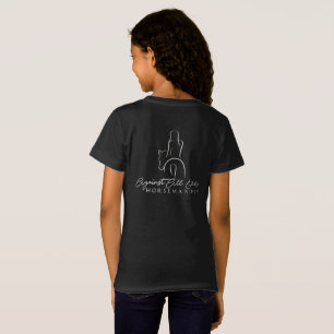 AAOH Girls' T-shirt w/ Silver Lettering
