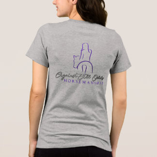 AAOH T-shirt w/ Multicolored Lettering Tri-Blend Shirt