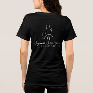 AAOH T-shirt w/ Silver Lettering Tri-Blend Shirt