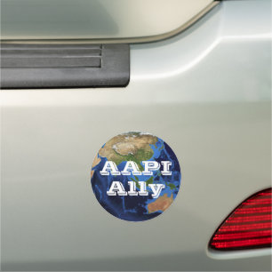 AAPI Ally Car Magnet