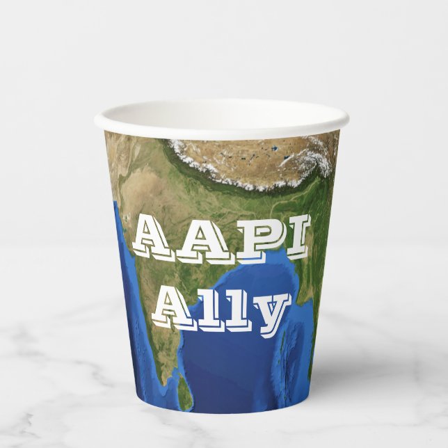 AAPI Ally Paper Cups (Front)