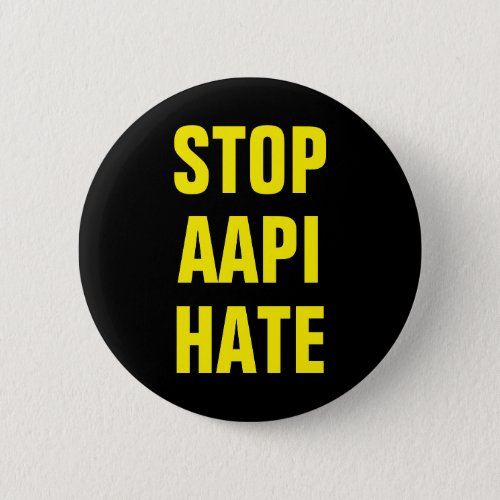 AAPI Stop Asian Hate Button