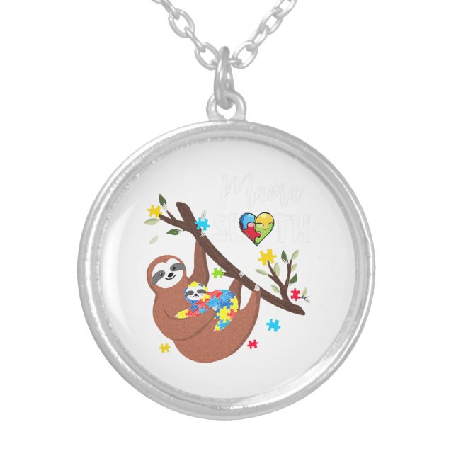 Aarav Name Personalized Surname First Name Aarav P Silver Plated Necklace (Front)