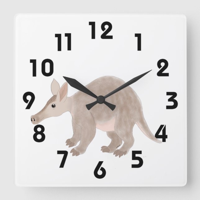 Aardvark Clock (Front)