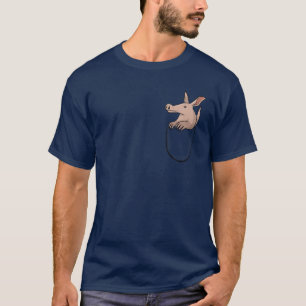 Aardvark In A Pocket Ant Bear Anteater Cute Anima T-Shirt