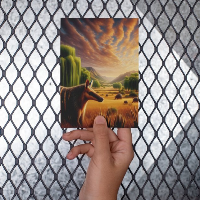 Aardvark in Sunlit Field Postcard (Creator Uploaded)