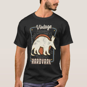 Aardvark Vintage Retro Classic Animal Love 2 T-Shirt