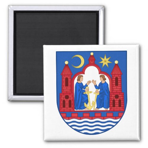 Aarhus Denmark Coat of Arms Magnet