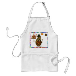Aaron, aardvark ringmaster adult apron